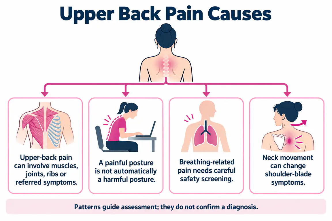 Four key considerations when assessing upper back pain
